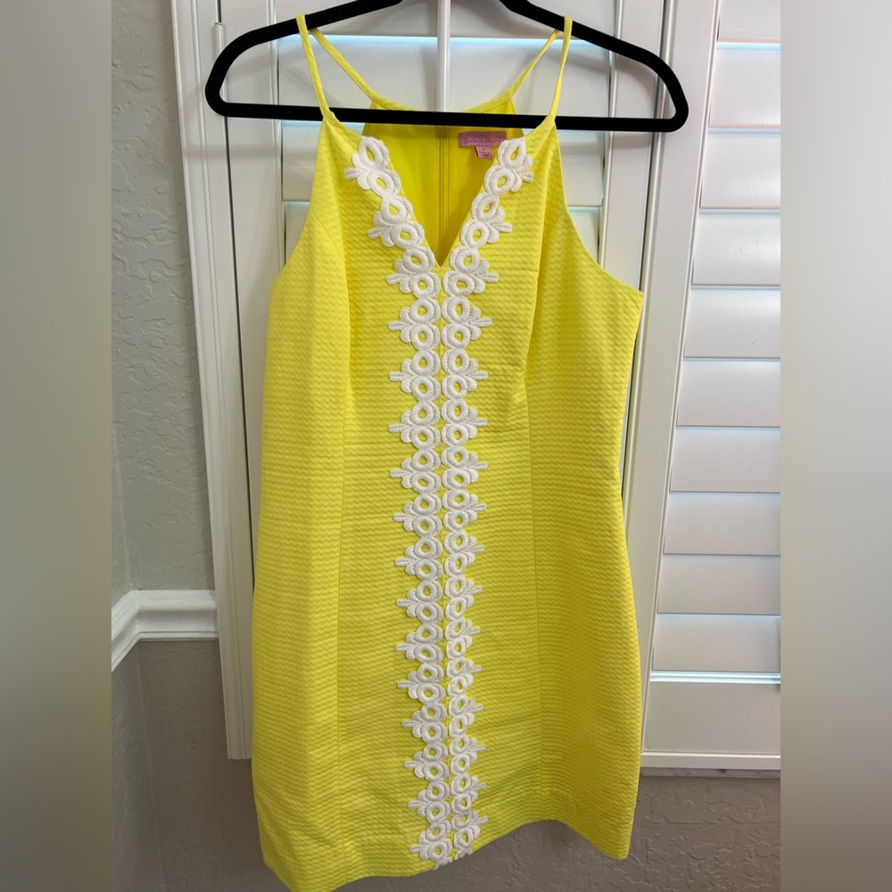 Yellow Lilly Pulitzer Dress